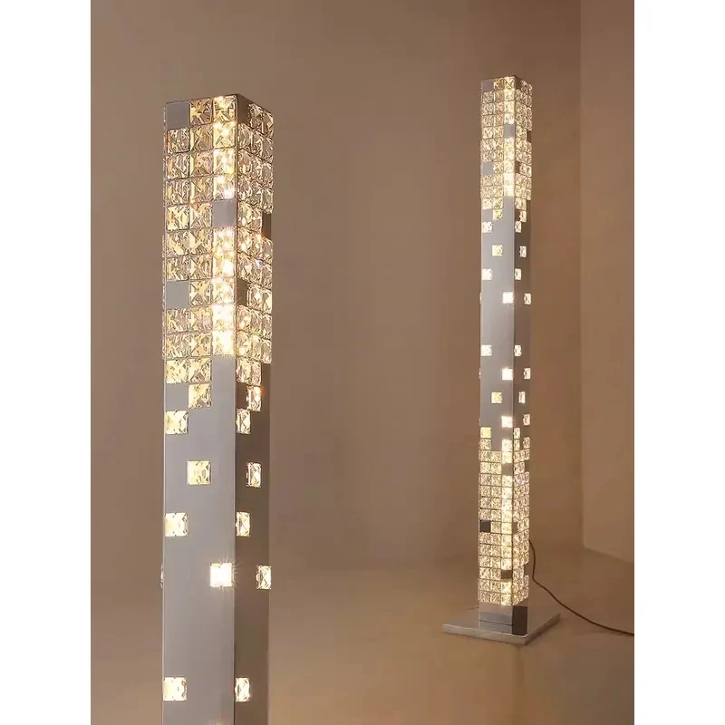 

Dener Modern Building Model House Sal Office Stainls Steel Floor Lamp Living Dining Room