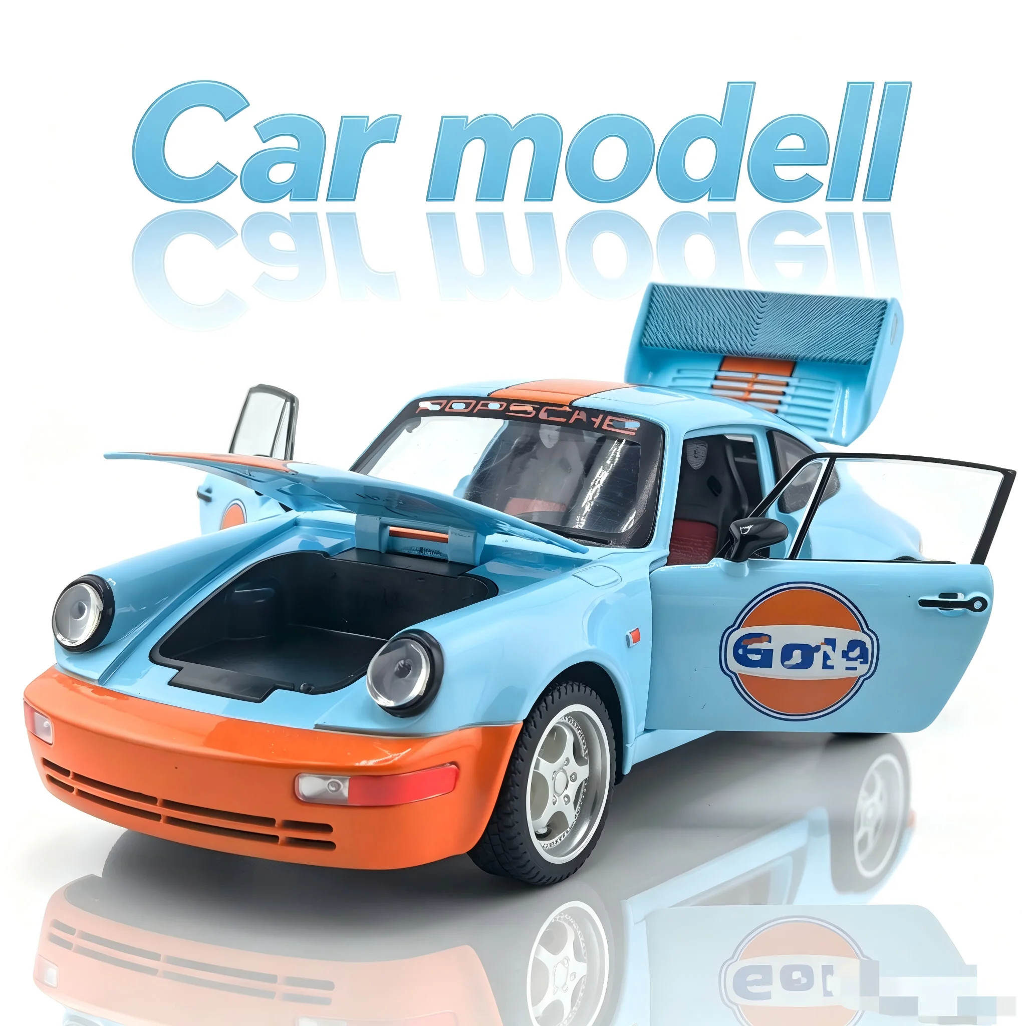 1:24 Scale High-Grade Alloy Sports Car Model - Stylish Design, Exquisite Craftsmanship, Realistic Appearance Whether It's Home Decor or Not, It's Still a Part of the Home.