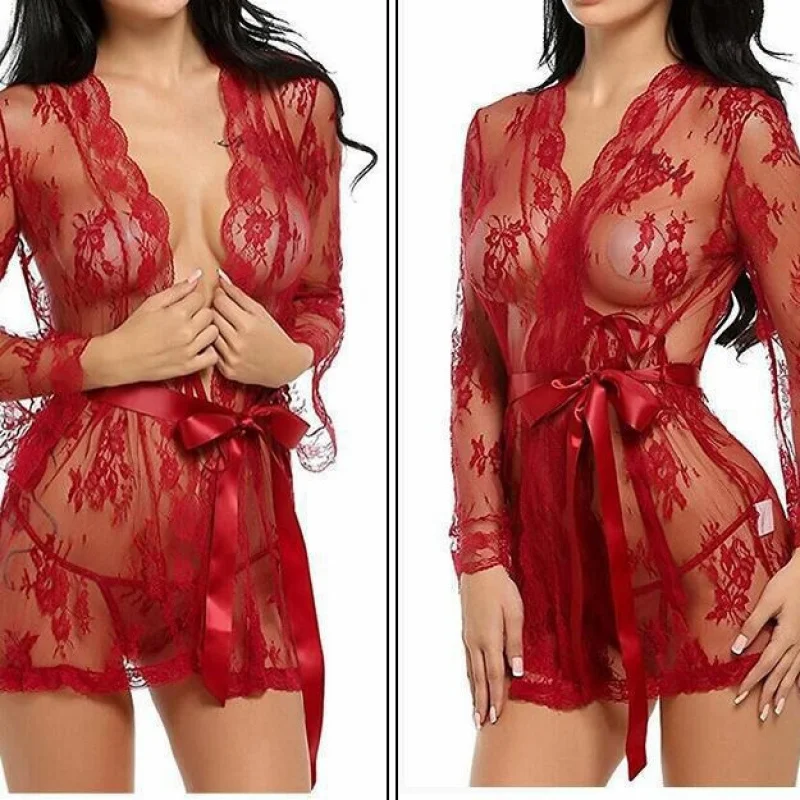 A31 transparente para mulheres roupa interior erótica quente sexy traje renda aberta virilha conjunto bodysuit lingerie tentador o sexo oposto