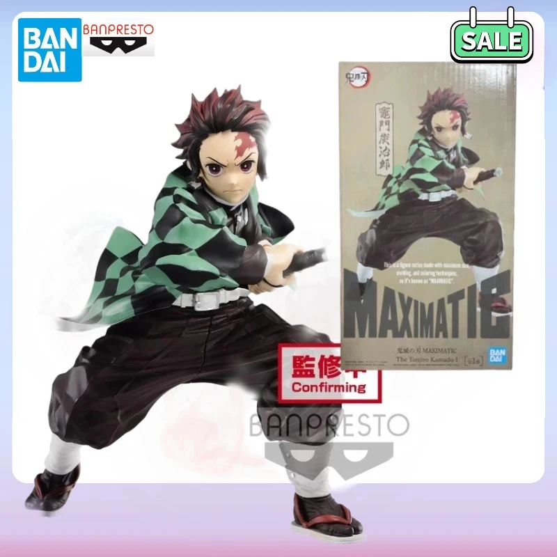 In Stock BB Original Bandai BANPRESTO MAXIMATIC Demon Slayer Kamado Tanjirou Anime Action Figure Toy Gift Model Collection Hobby