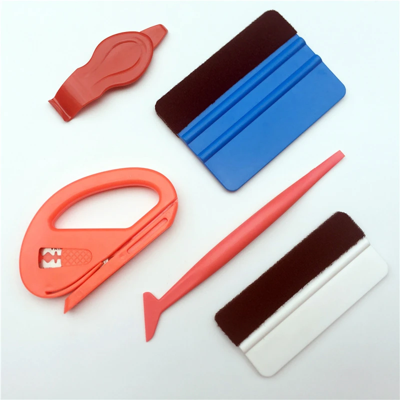 Car Wrap Tool Kit Vinyl Wrap Sticker Application Tool Kit Auto Car Accessory Vinyl Squeegee Scraper