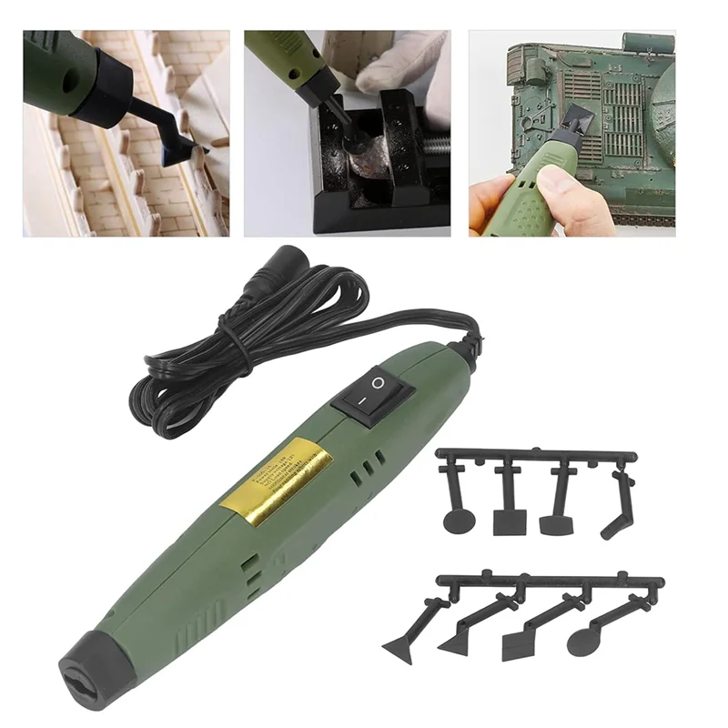 【Fast Delivery】DIY Mini Pen Sander, Power Sander Pen Multi Model Drill Bit Replacement For Woodworking US Plug