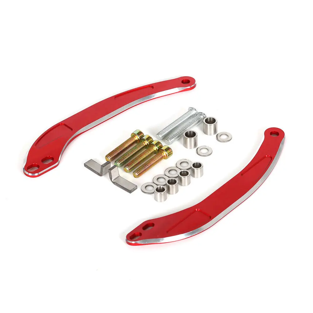 Motorcycle Aluminum Front Fork Steering Stem Stabilizer Holder 2pcs Kit For Honda Grom 125 Monkey 125 2018-2024