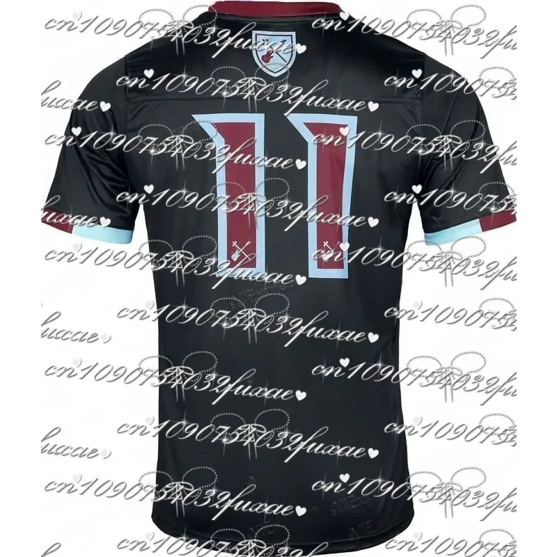 2025 Venta caliente de verano West Ham Iron Maiden Edición especial camiseta uniforme de entrenamiento de fútbol Jersery secado rápido transpirable
