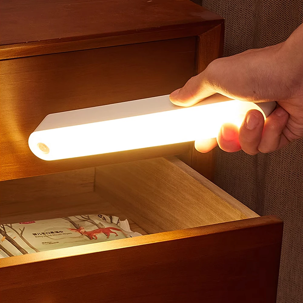 Veilleuse LED sans fil avec télécommande magnétique pour chambre à coucher, charge USB, protection des yeux, lampe de lecture à gradation tactile