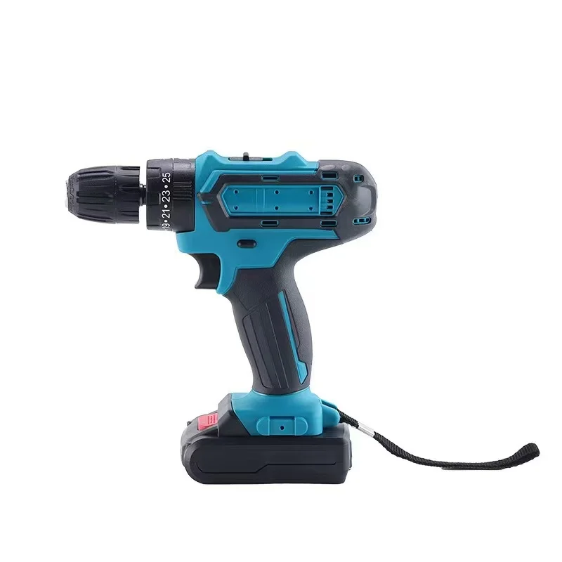 

1 Set High Power Brushed Electric Drill Lithium Battery Cordless Drill Power Tools Set High Performance Electric Drill