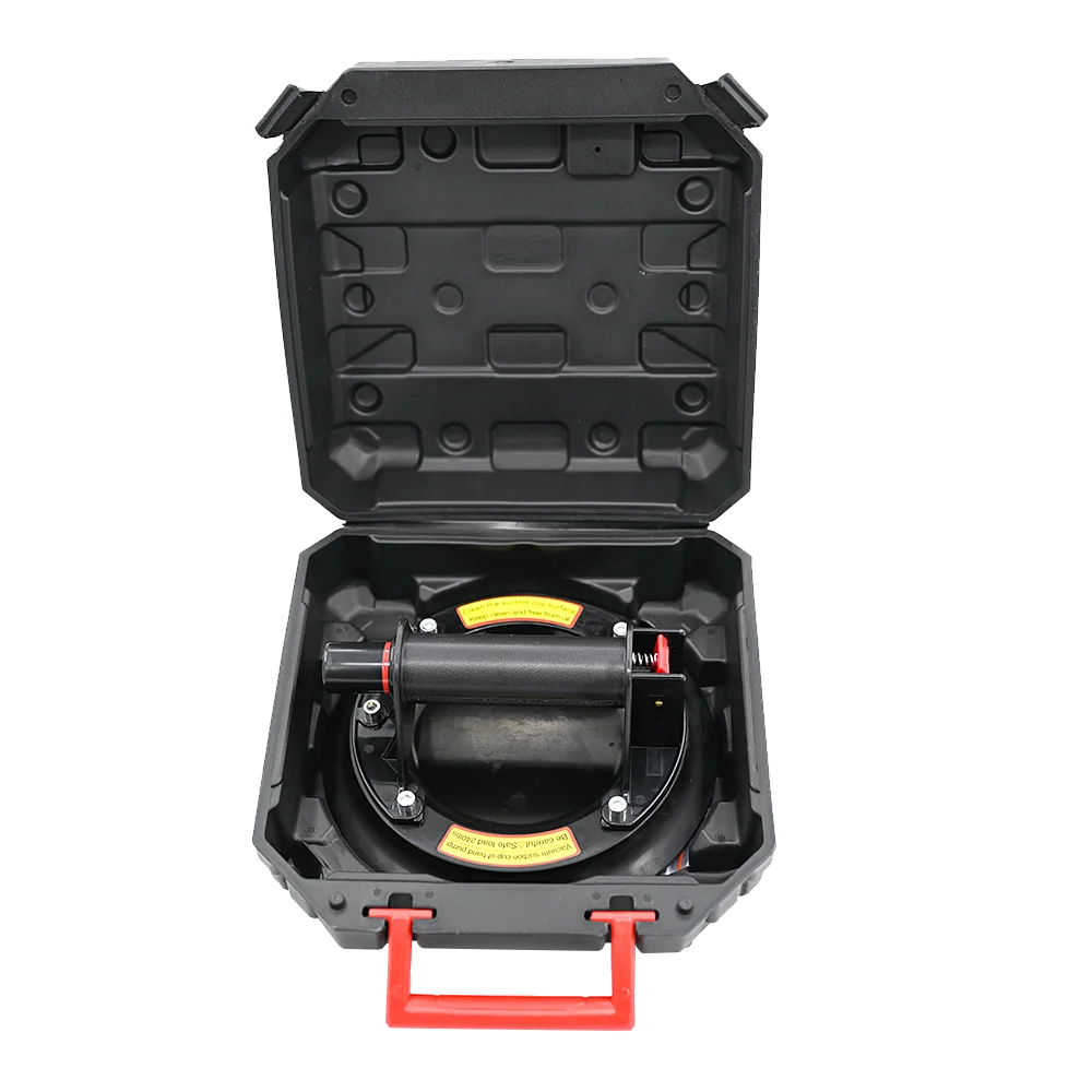 8 Inch 200KG-250KG Air Pump Vacuum Suction Cups Powerful Heavy-Duty Strong Hand Pump Sucker Lifted with Storage Box