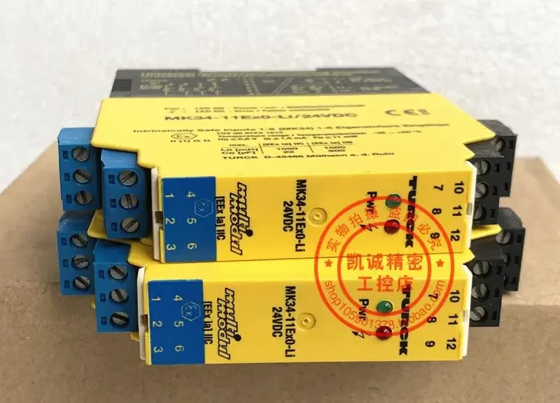 2026.4 Original TURCK Safety Relay MK34-11Ex0 Li/24VDC Genuine In Stock