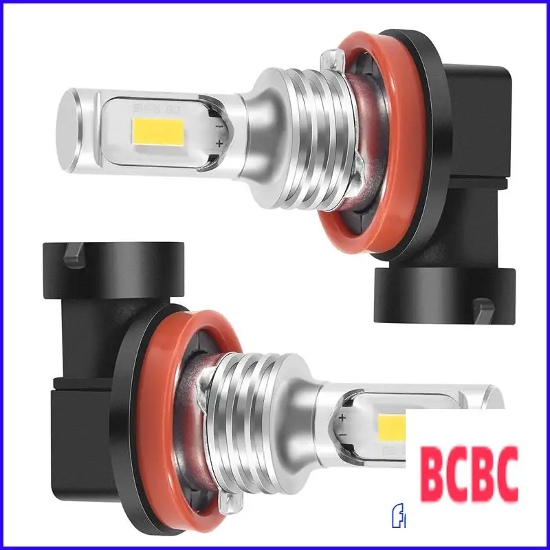 BB-H11 H8 H16 80W 4000LM 3000K مجموعة مصابيح الضباب LED ذات التقنية الصفراء