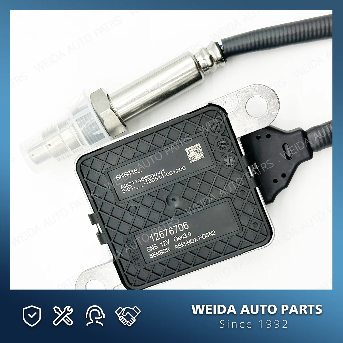 

Датчик оксида азота (NOx) 12676706 для Chevrolet Silverado GMC Sierra 2500 3500 2017-2019 CHEVROLET GMC 6.6L