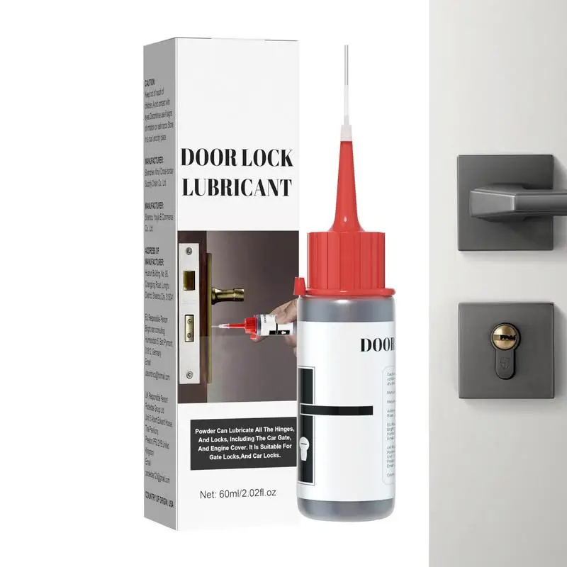 

Sliding Door Lubricant Oil Lubricant Surface Safe Multifunctional No Sticky Water Resistant Lock Lubricant For Stiff Hinges