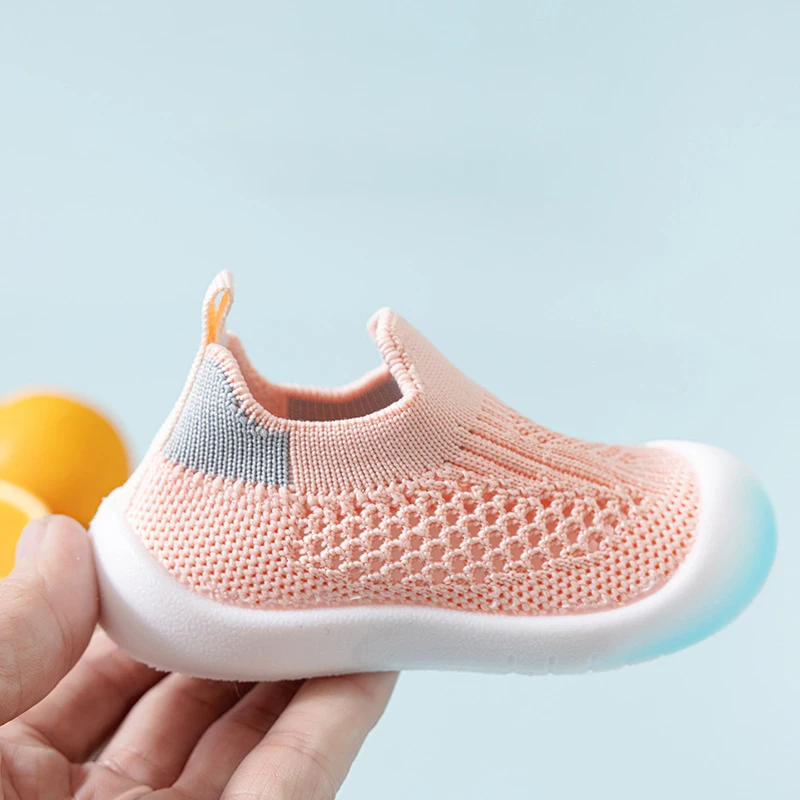 Baby Girl Mesh Shoes Baby's First Walkers Toddler Shoe Breathable Soft Sole Non-slip Baby Shoes Shoes for Girls Boys Trendy