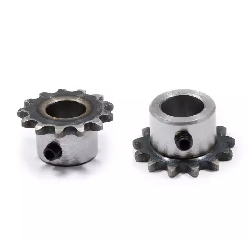 1pc 04C Sprocket 18Teeth Inner Hole 6/8/10/12mm 25H 45# Steel Sprocket Table Wheel Finished Hole Sprocket Screw Hole M5