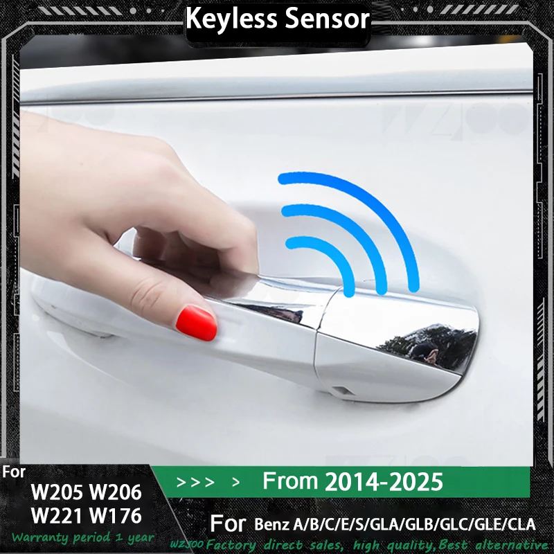 

Car For Mercedes Benz A/B/C/E/S/GLA/GLC/GLE/CLA W176 W205 W213 W222 X253 Comfortable Entry Door Handle Upgrade Keylessgo Sensor