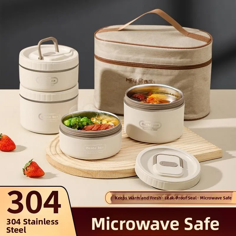 

Portable Stainl Steel Insulated Lunch Box Multi-layer Bento Box Meal Container Easy to Carry Food Buet Square ape