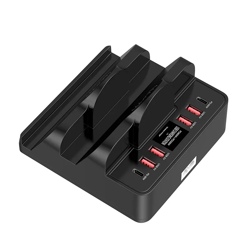 

8 in 1 Multi USB Charger 8 Port Quick Charge QC 3.0 HUB Wireless Charging Station PD Fast Charger For iPhone Samsung Tablet