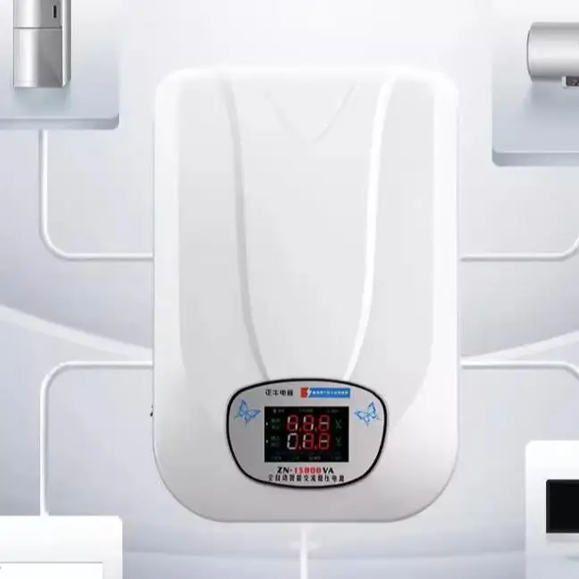 NEW Voltage Stabilizer 15KW 20KW Input Voltage 120V-270V Output 220V Appliance Stabilized Power Supply Tool Voltage Regulator
