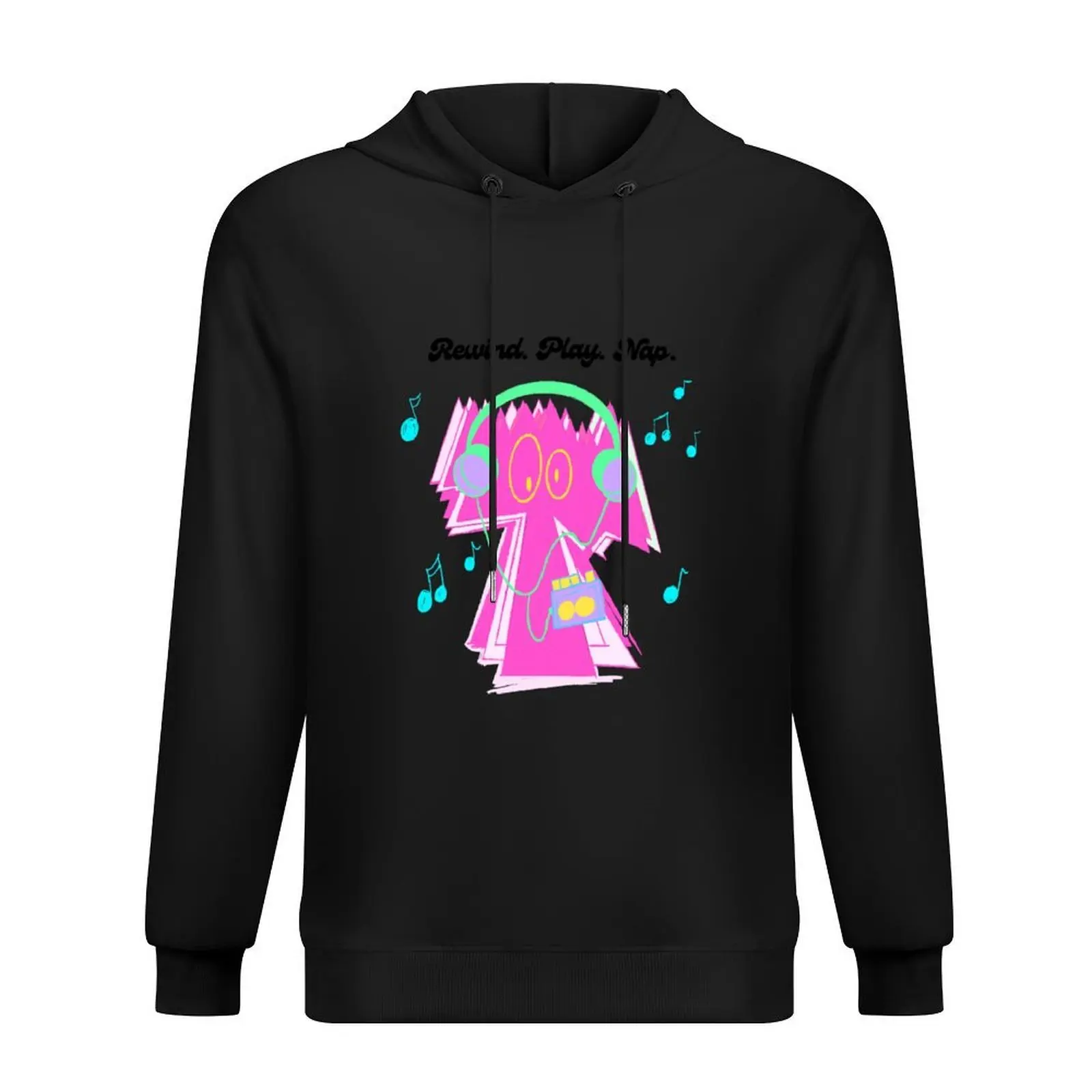 

Adorable Monster Walkman Rewind Play Nap Hoodie men's clothes blouse men's winter sweater korean clothes new in hoodies