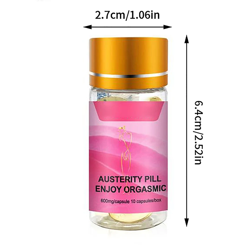 12 Capsules Squirt Master Orgasm Enhancer Woman Excited Oil Increase Stimulant Orgasmic Gel for Women Aphrodisiac Massage Oil