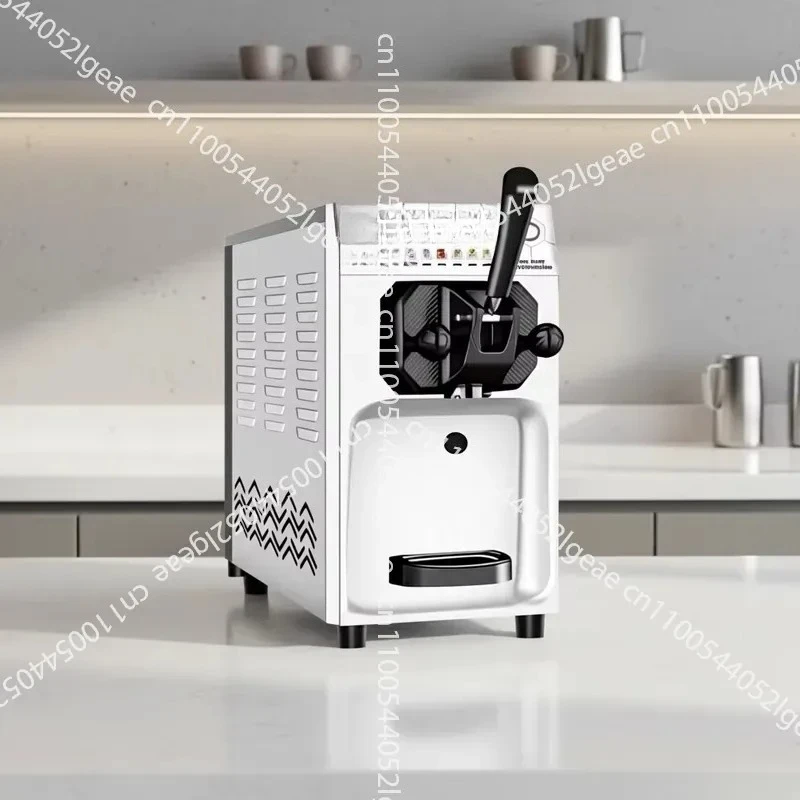 Commercial Automatic Soft Ice Cream Machine New Household Three-flavor Yogurt Milk Chocolate Water Economical Motor