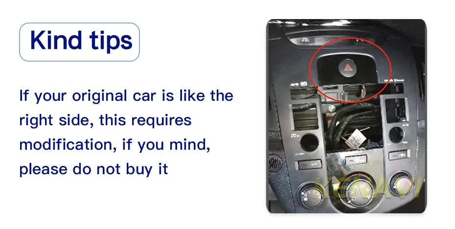 2 Din Car Stereo Radio For KIA Forte Cerato 2008 - 2014 Lntelligent Center Multimedia Player GPS Carplay Android Auto Head Unit