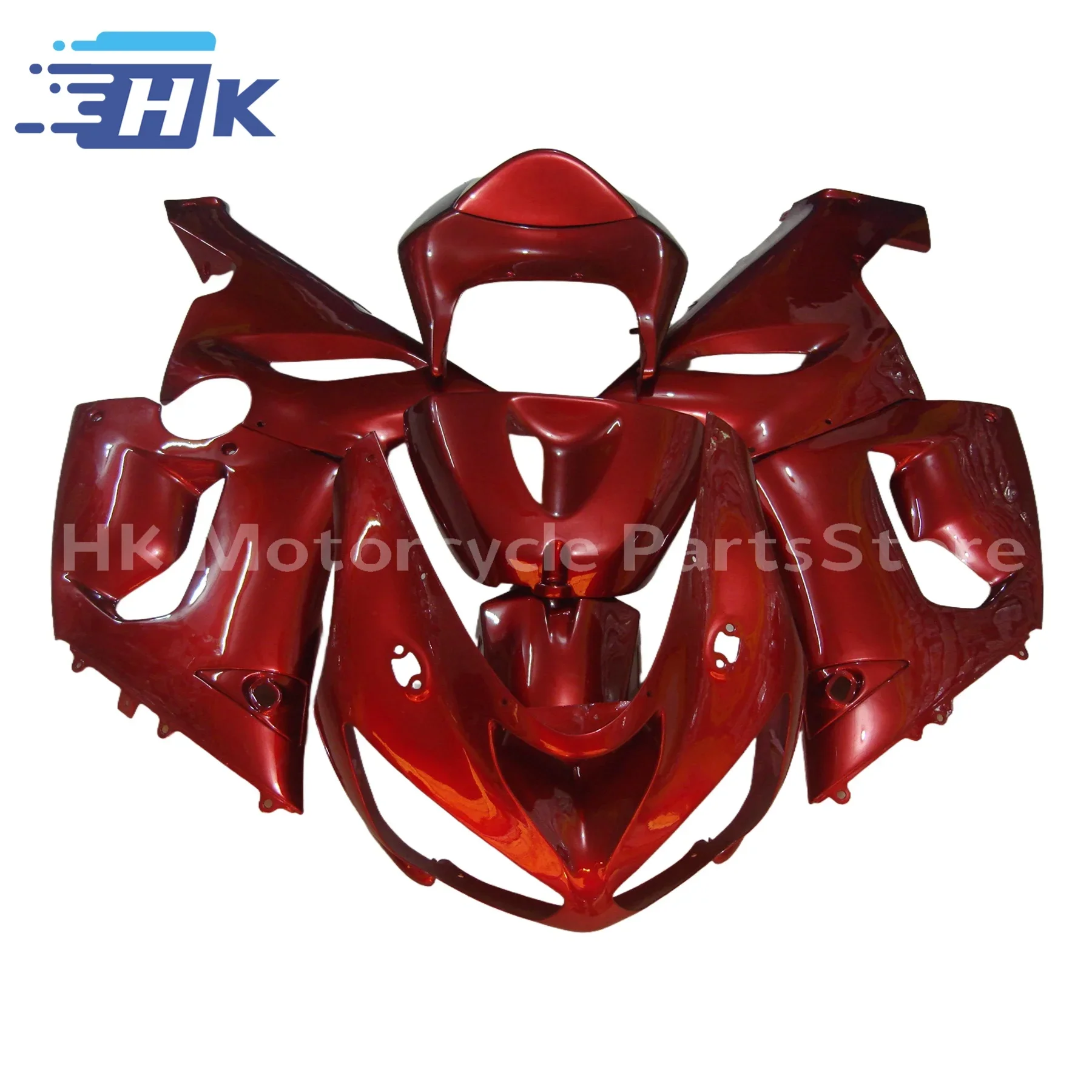 

Motorcycle Fairing Kits Fit for Kawasaki Ninja ZX-6R 05 06 ZX 6R ZX6R 636 2005 2006 ABS Plastic Bodywork Set