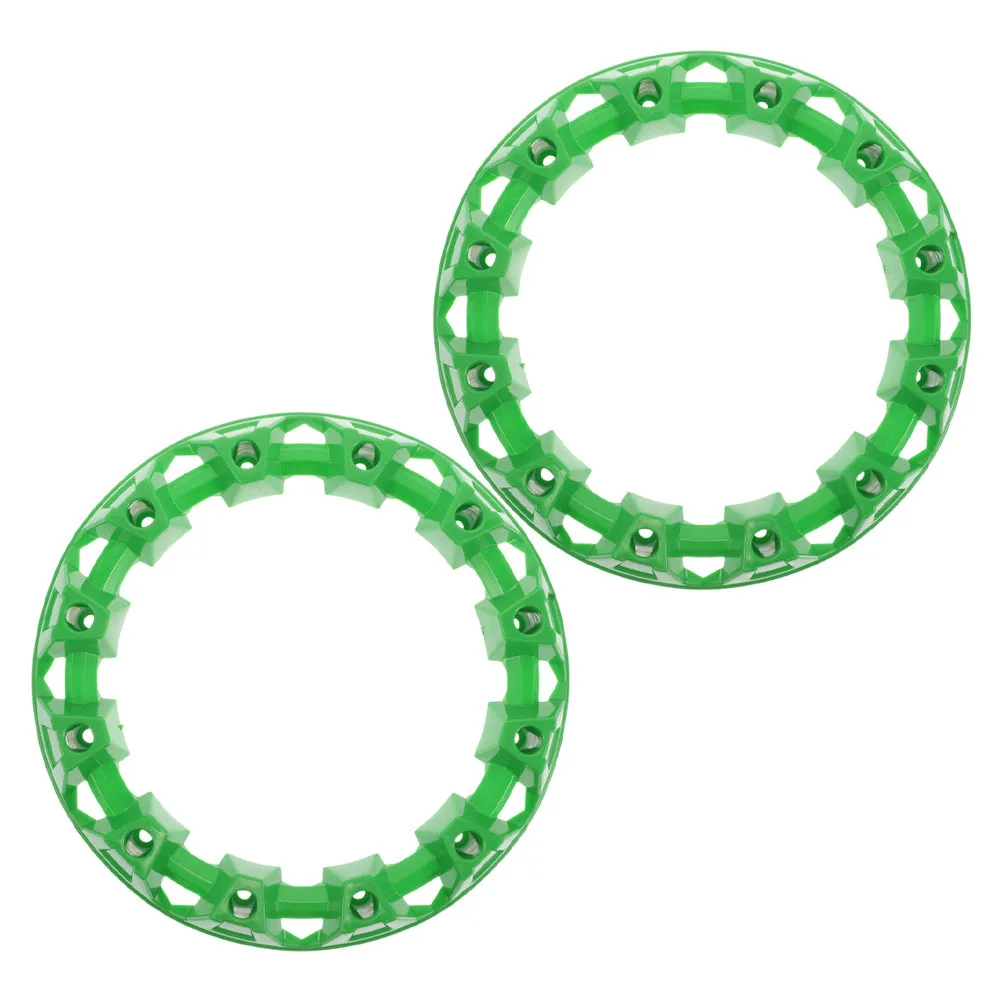 

2Pcs Atv Hub Covers Plastic Waterproof Rim Protectors Decorative Off-Road Wheel Hub Caps 10 Inch Rim Accessories