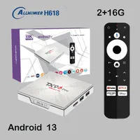 TX90 PRO H618 TV Box Android 12 Allwinner H618 Quad Core Cortex A53 Support 4K HDR  BT 5.2 Wifi Voice Media player