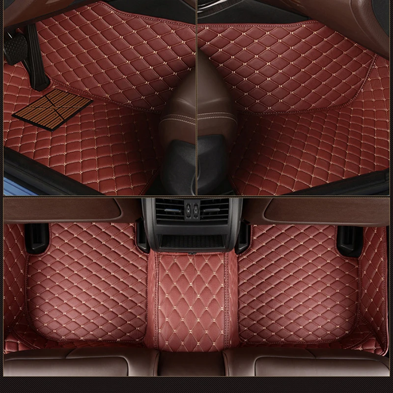 

Custom Car Floor Mat for Toyota Sienna MPV 2011-2016 Years Interior Details 100% Fit Your Auto Accessories Carpet