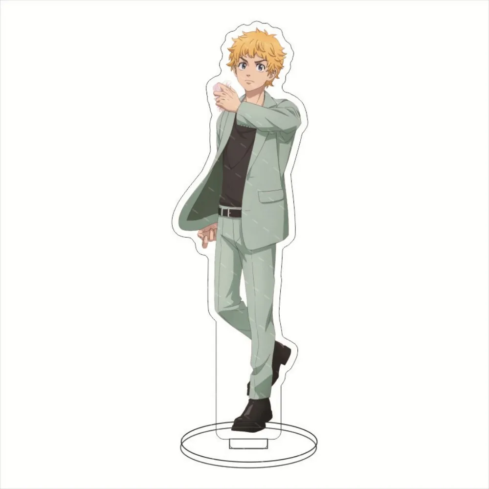 15CM Hot Anime Tokyo Revengers：India Arc Acrylic Stand Model Cosplay Characters Ornament Accessories Goods Collection Gifts