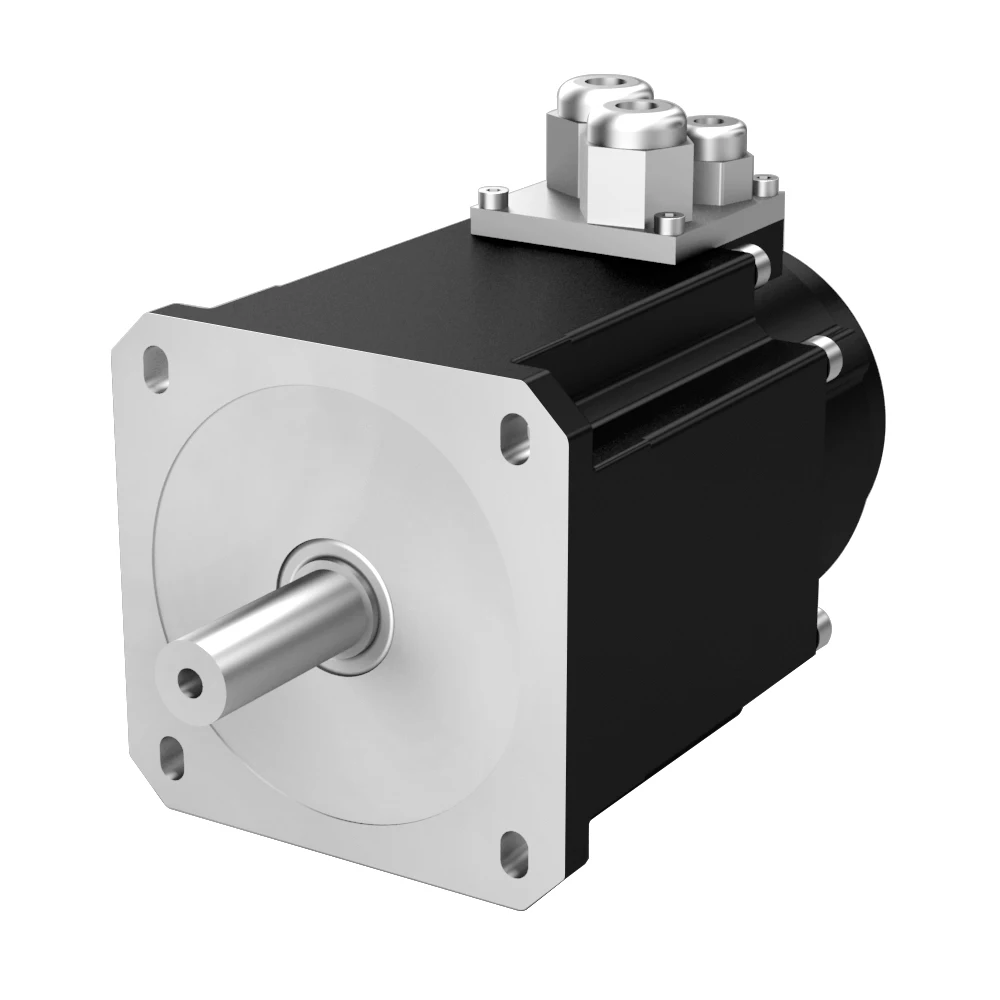 2N.m, 2000rpm,3000rpm 3 phase ac permanent magnet synchronous servo torque motor with servo drive