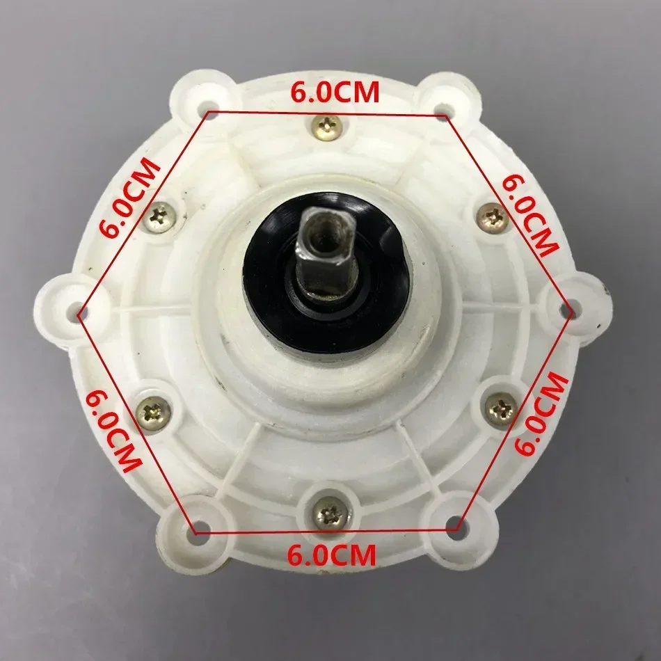 Old style semi-automatic suitable washing machine reducer external six hole square shaft gearbox universal