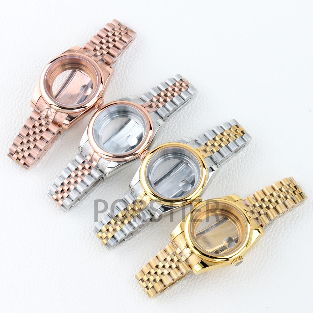 

36mm/39mm Round Edge NH35 Case for Datejust NH35 NH36 Movement Jubilee Strap 316L Stainless Steel Sapphire Glass 28.5mm Dial