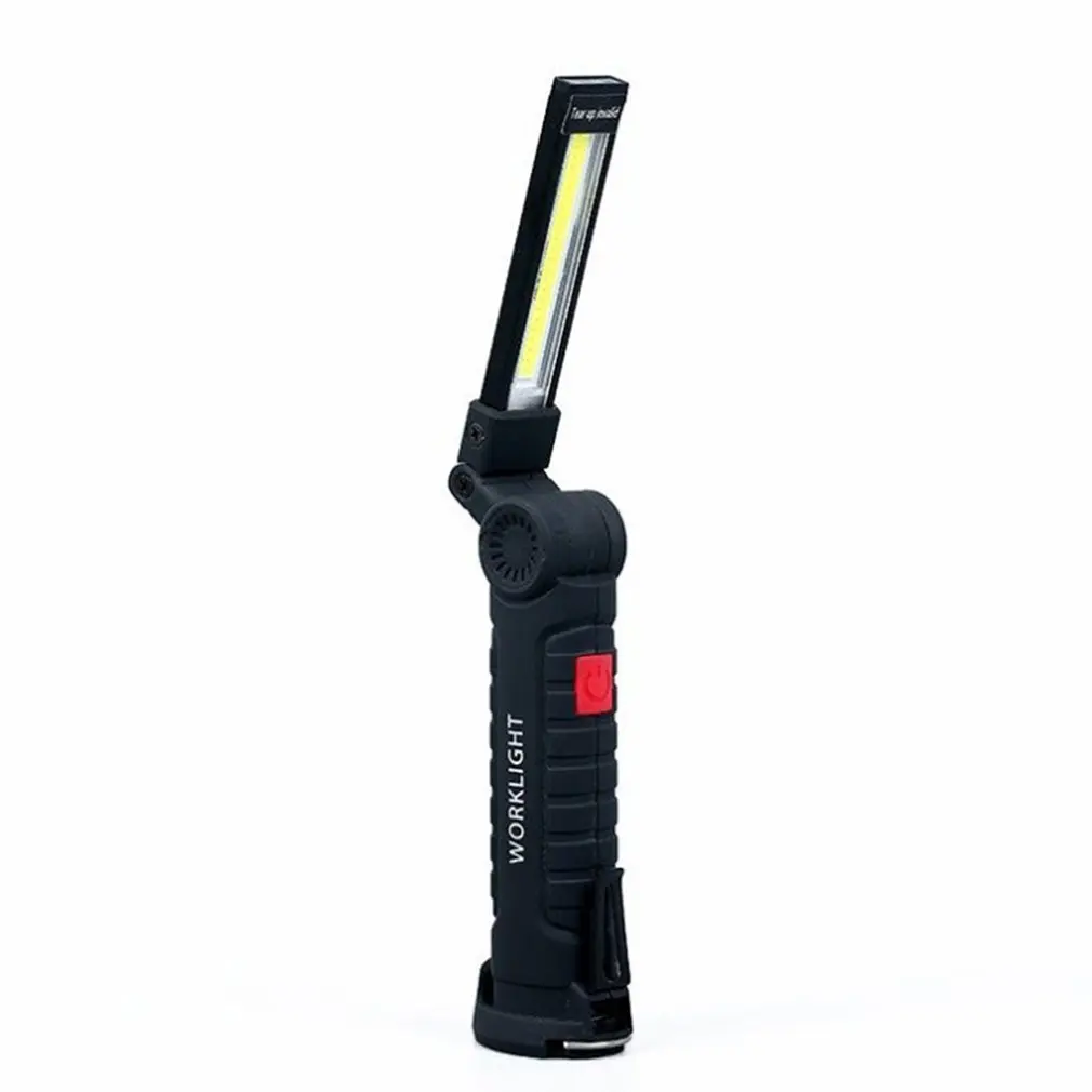ไฟฉาย alas magnetik แบบพกพาชาร์จไฟได้ปรับความเร็วได้5ระดับ360 ° หมุนได้ไฟฉายแบบพกพาสำหรับการบำรุงรักษาในการทำงาน