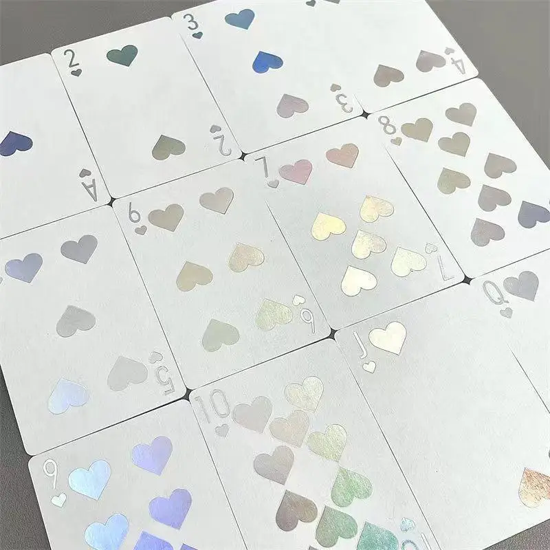 

Коллекционные игральные карты, лимитированная серия, эстетичный дизайн в стиле покера, милые игральные карты для студенческих встреч.