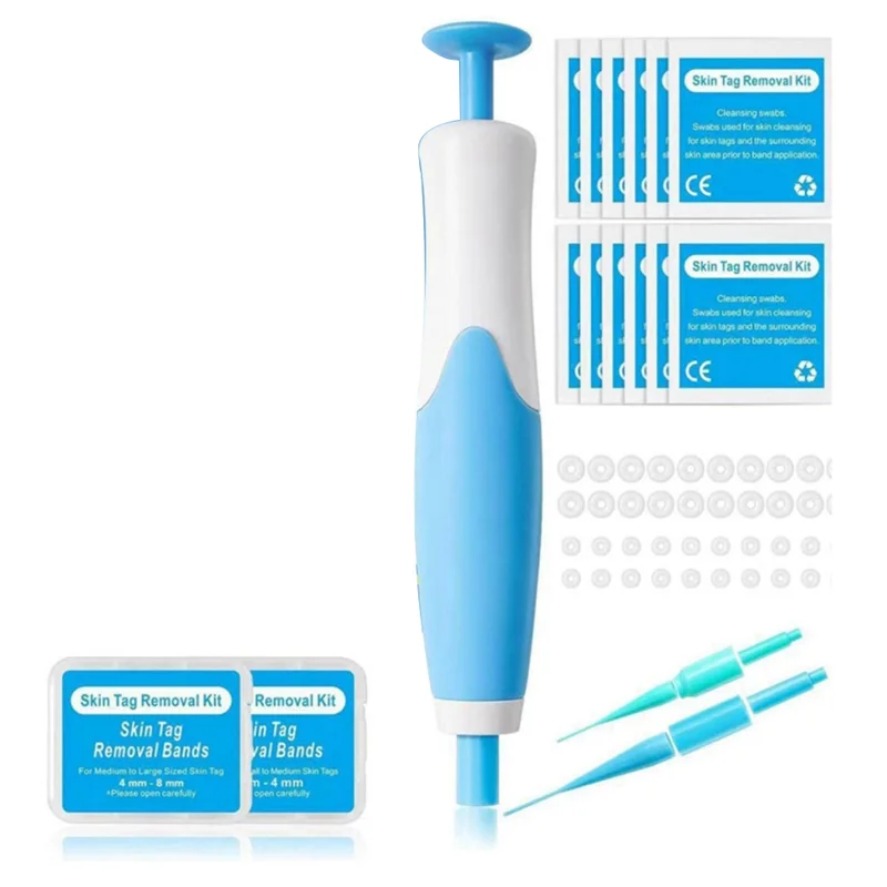 مجموعة إزالة علامات الجلد التلقائي غير مؤلم الخلد الثآليل علاج الجلد القلم الفرقة دوت علاجات الذرة الجسم إزالة جلد الوجه القلم-A77G