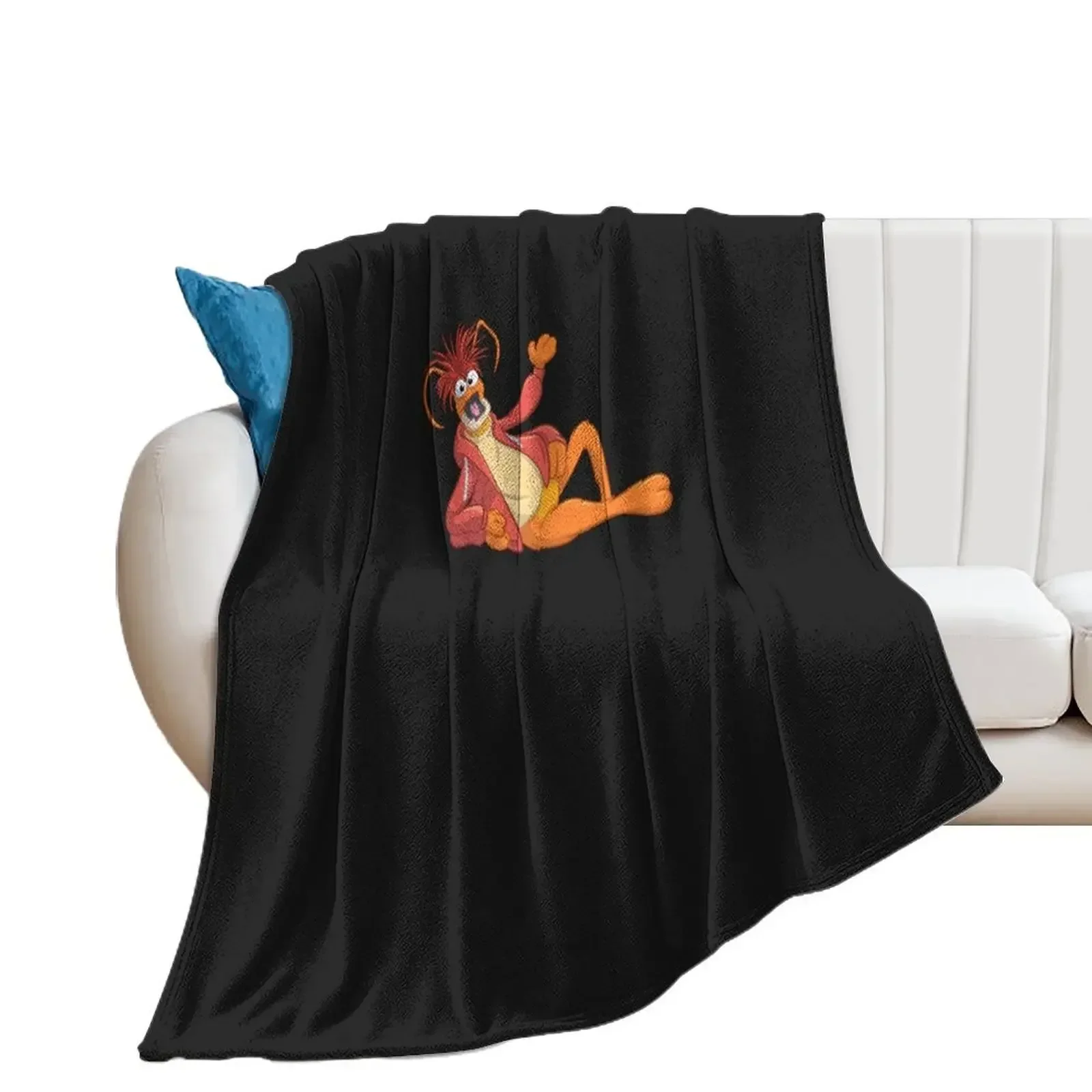 Pepe the King Prawn T-Shirt Throw Blanket halloween Loose Winter beds Blankets