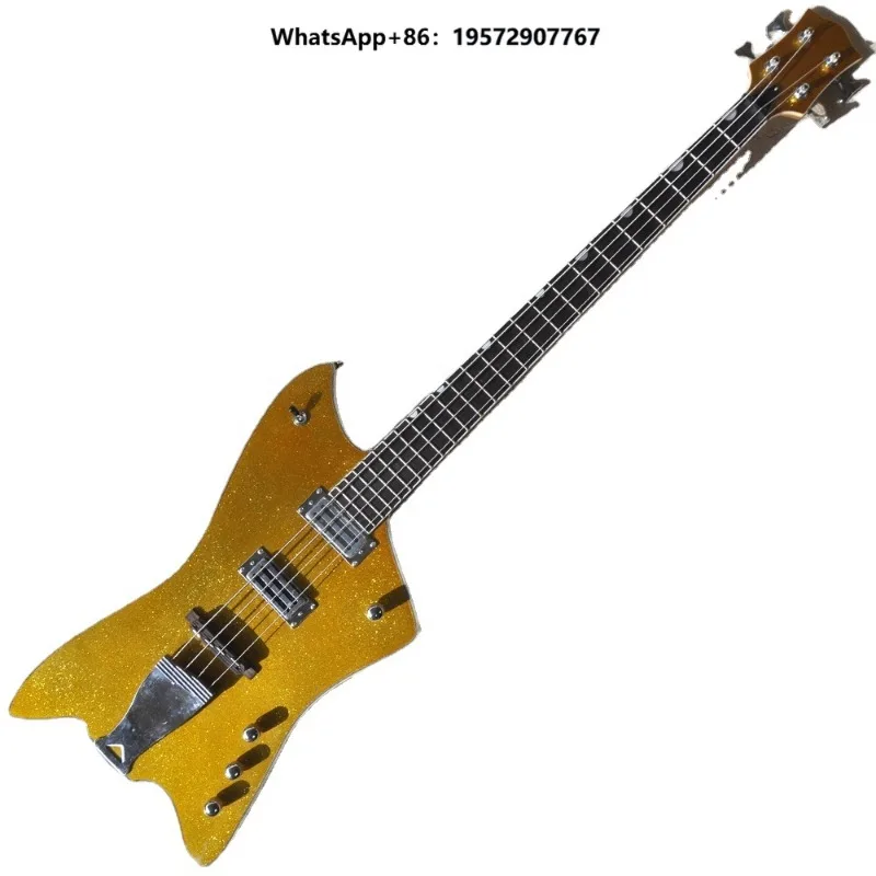 Unusual Shape Electric bass 4 strings Bass Guitar
