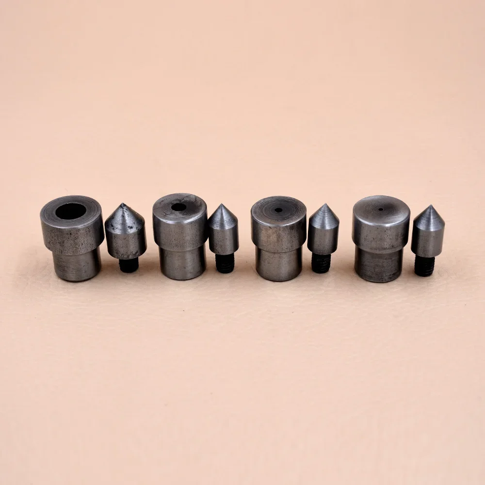 1.5MM-12MM Manual Press Machine Punching Mould Handmade Stud Rivet Grommet Eyelets Blow Hole Snap Die Punching Mold Drilling