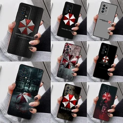 Umbrella Corporation Phone Case For Samsung Galaxy S23 S21 S20 FE S24 S22 Ultra Note20 S10 S9 S8 Plus A40 A52 A12 A13 A53