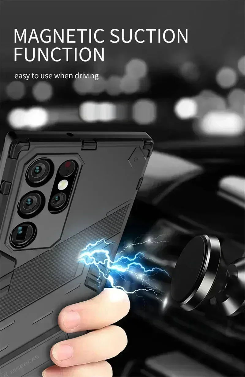 For OPPO Realme GT Master Edition Case Car Magnetic Stand Holder Armor Phone Case For RealmeGT Realmy G T 5G GTMaster Back Cover