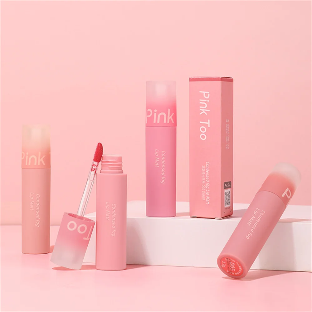 1/2/3PCS Lipstick Moisturizing Hold Makeup Matte Waterproof Fog Matte Lip Glaze Non-stick Lip Glaze