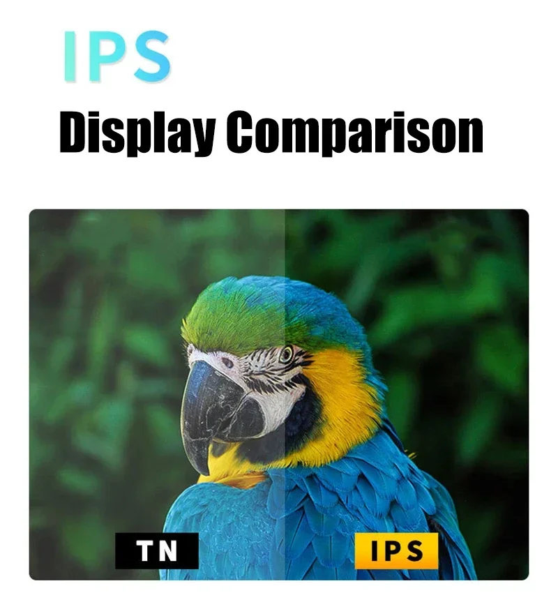 Touch Screen IPS da 7 pollici USB HD Connect LCD per Raspberry Pi Orange Pi Display per PC Windows con Monitor portatile con custodia corticale