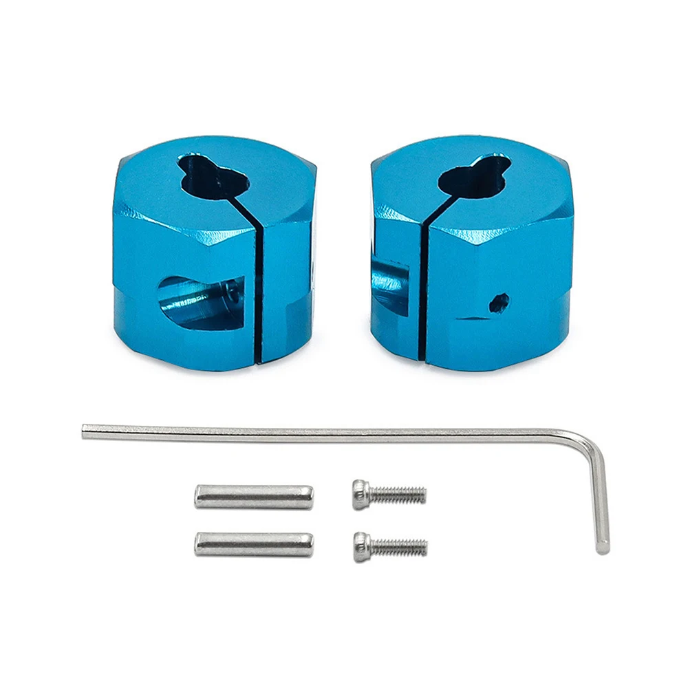 Aluminum Alloy Hex Combiner 54610 for1/10 TAMIYA WR/GF/G6 Series Blue RC Car Upgrade Accessories