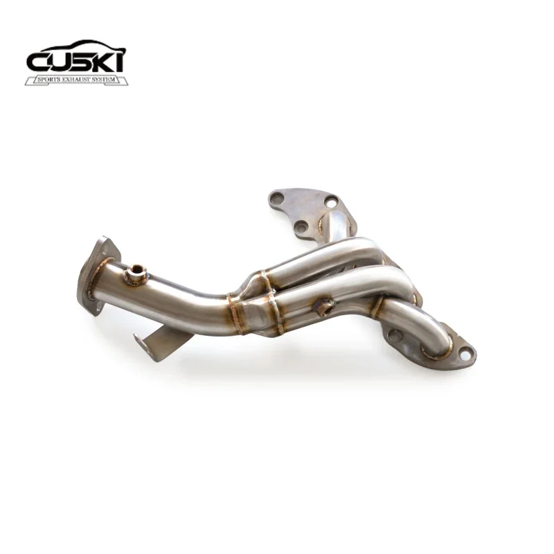 Componenti di scarico ad alte prestazioni adatti al collettore di scarico Mazda MX-5 ND 2.0 2017-2023 in acciaio inossidabile