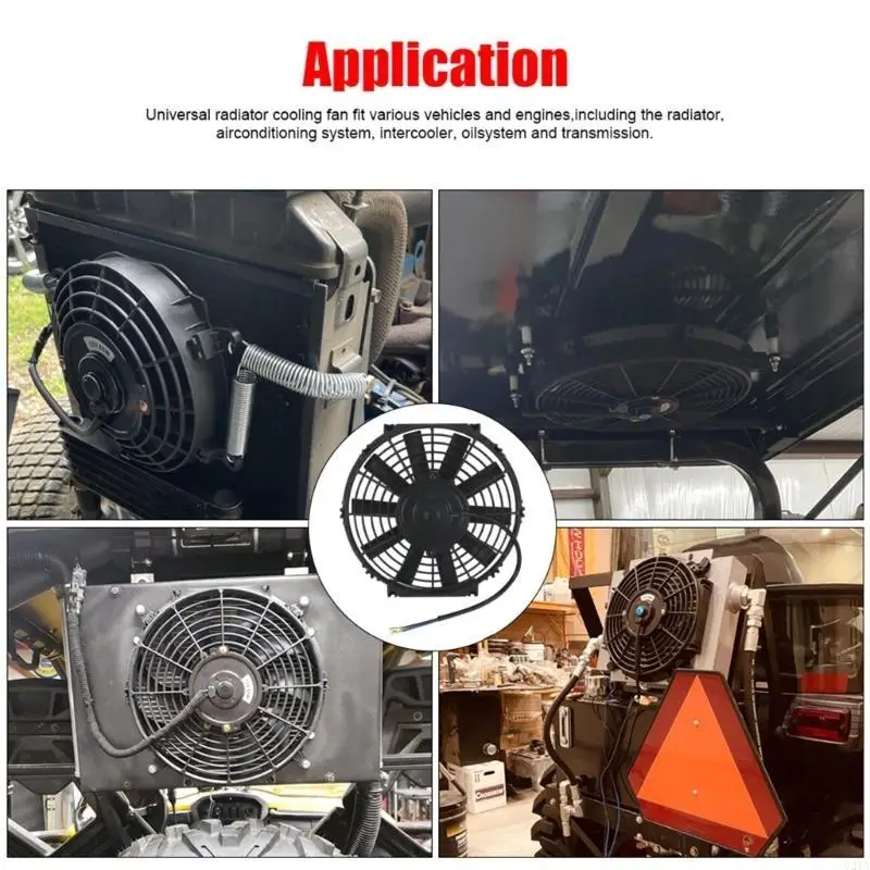 

Quiet Running Automotive Air Conditioning Cooling Fan High Temperature Resistant