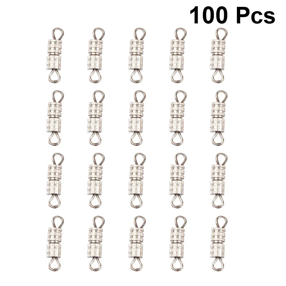 

5 Bags Copper Turnbuckles Screw Clasps Split Jewelry Accessories for Necklaces Bracelets Craft Projects