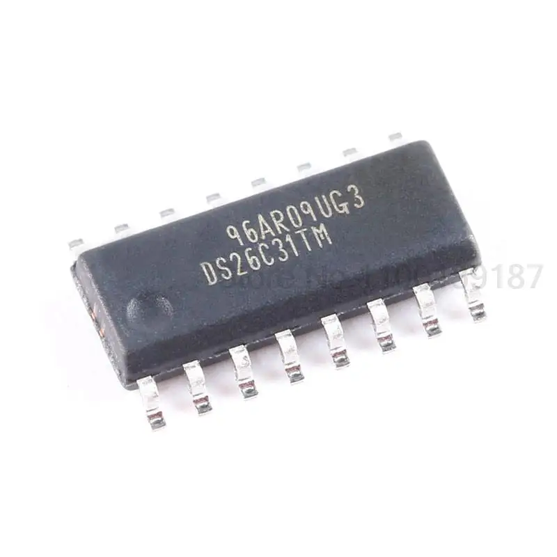 10pcs/lot  DS26C31TMX/NOPB SOIC - 16 four-way tri-state differential line driver chip