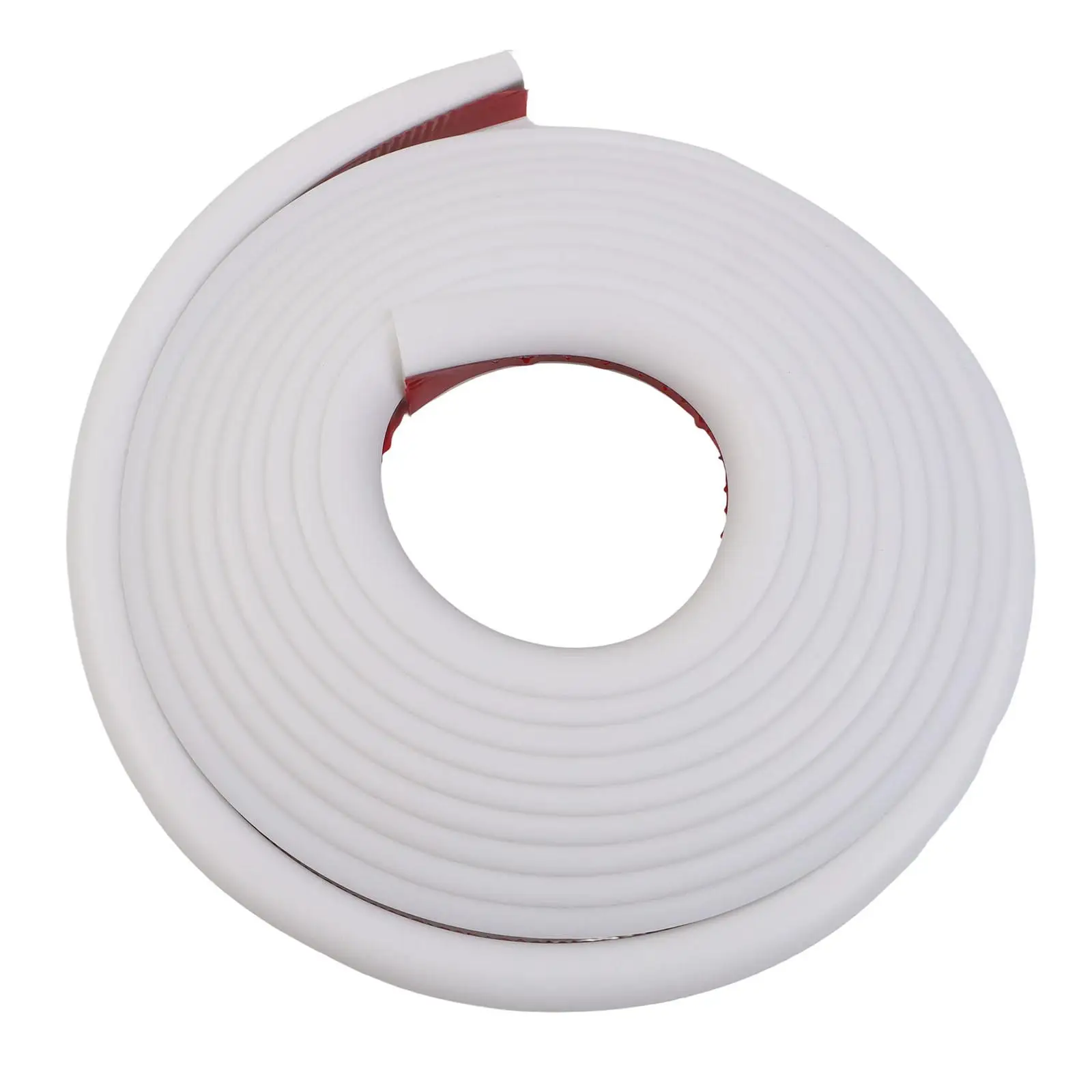 J Shape Gutter RV Rain Gutter High-grade PVC Plastic Wear Resistance Water Diversion Solution Easy To Install For Homes