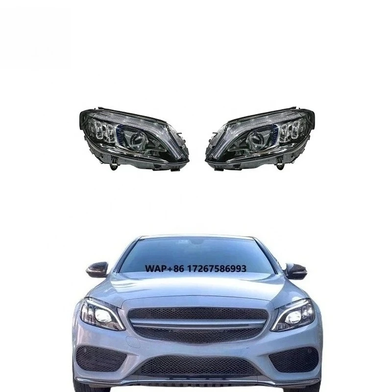 

Wholesale Headlight Assembly for W205 Headlight 2014-2021 C-Class Plug and Play Car Headlight